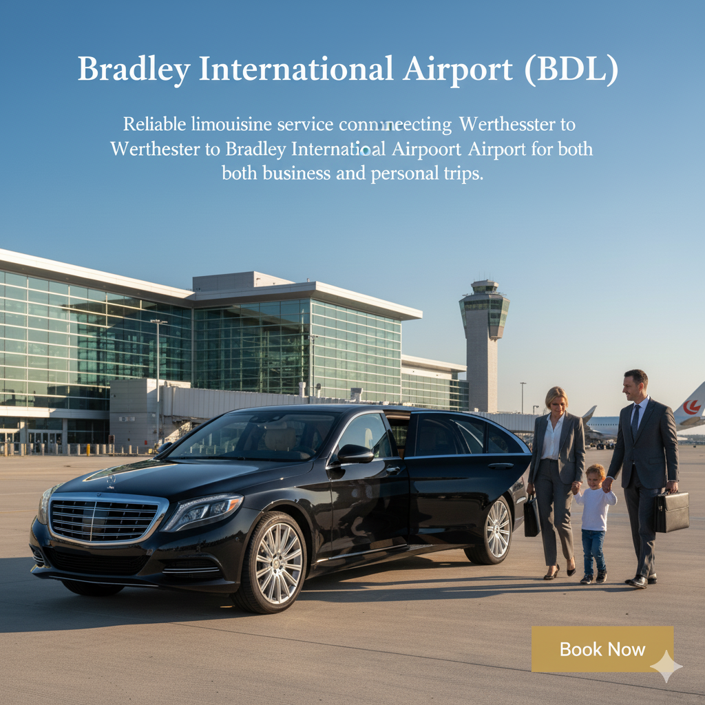 Bradley International Airport BDL car service from Westchester