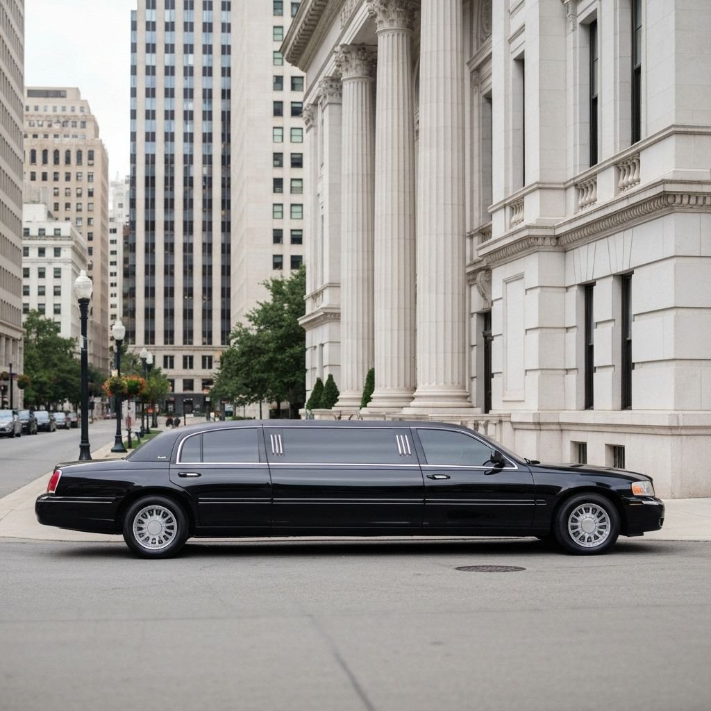 Luxury black car service